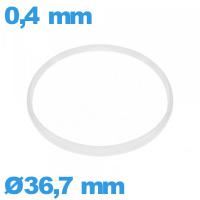 Joint verre d'horlogerie 36,7 X 0,4 mm     