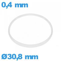 Joint de montre 30,8 X 0,4 mm blanc    Sternkreuz