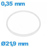 Joint blanc 21,9 X 0,35 mm horlogerie Sternkreuz   