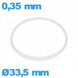 Joint 33,5 X 0,35 mm horlogerie   Sternkreuz 