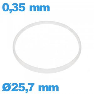 Joint  de marque Sternkreuz  verre horlogerie - 25,7 X 0,35 mm 