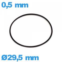 Joint  29,5 X 0,5 mm montre NBR O-ring