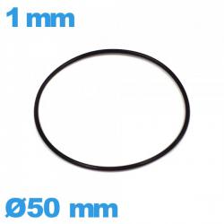 Joint 50 X 1 mm caoutchouc ISO Swiss O-ring pour montre 