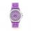 Montre pas chère Geneva violet