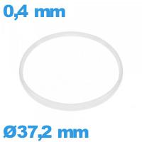 Joint pour horlogerie  37,2 X 0,4 mm   Cylindrique  