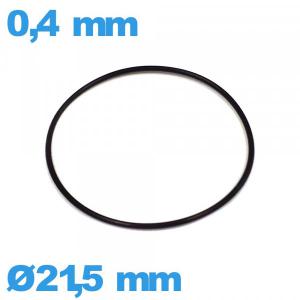Joint ISO Swiss 21,5 X 0,4 mm pour horlogerie nitrile O-ring Joint ISO Swiss 21,5 X 0,4 mm pour horlogerie nitrile O-ring