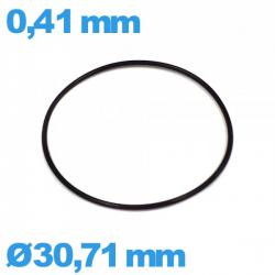 Joint nitrile torique d'horlogerie - 30,71 X 0,41 mm