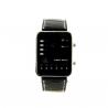 Montre a LED cuir noir