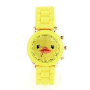 Montre canard pas chère jaune