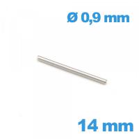 Barre Droite pour Montre 14 mm diamètre 0,90 mm