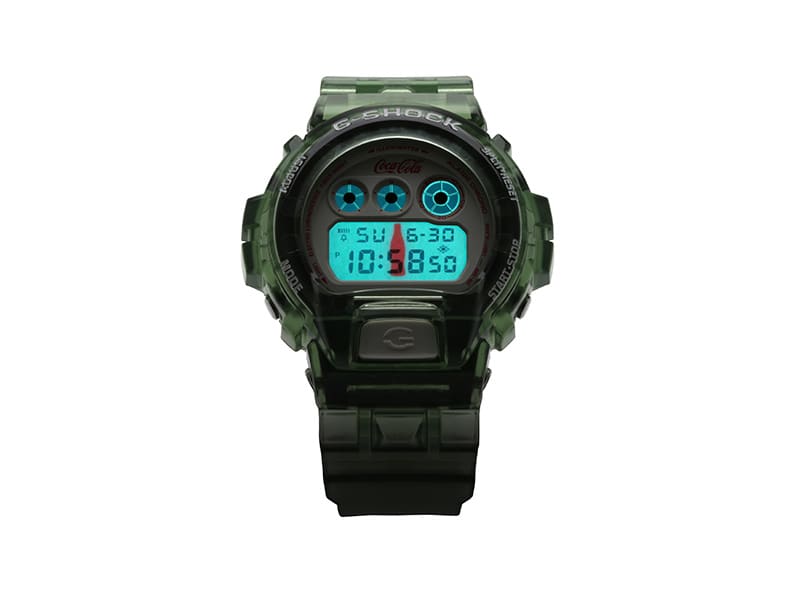 Éclairage de la montre G-Shock DW6900 