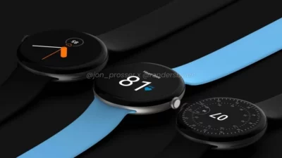 Concept Art de la montre connectée Google Pixel Watch