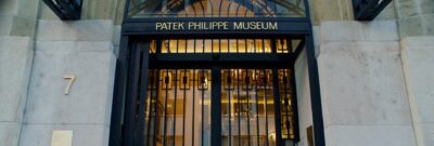 Entrée du musée Patek Philippe à Genève en Suisse