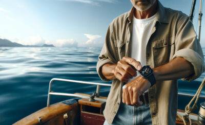 Sauvetage en mer avec montre connectée