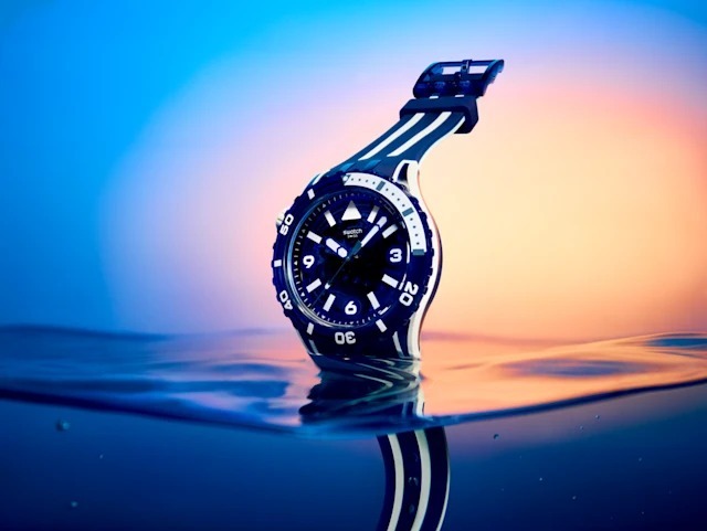 Swatch Scubaqua bleu