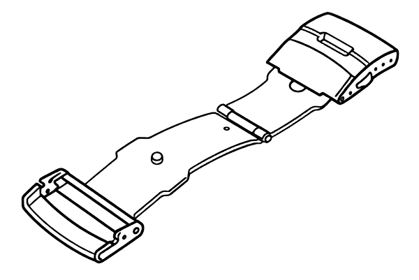 Schéma Boucle Déployante Montre