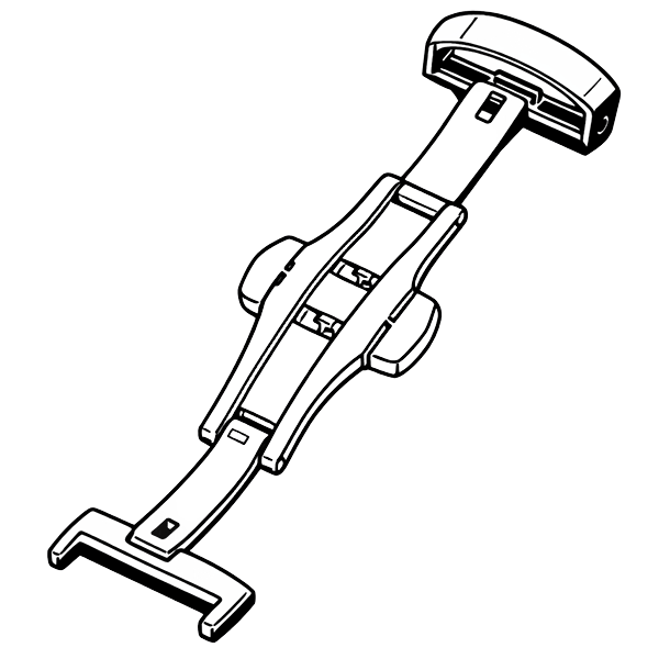 Schéma Fermoir Papillon Montre