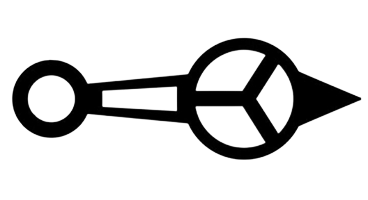 Schéma d’aiguille de montre mercedes