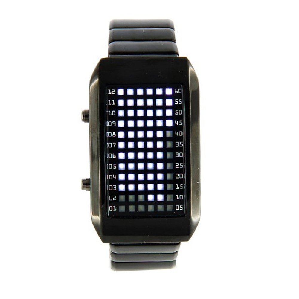 Montre LED affichage Binaire