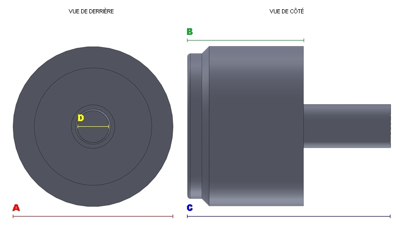 Découpe d'une couronne de montre