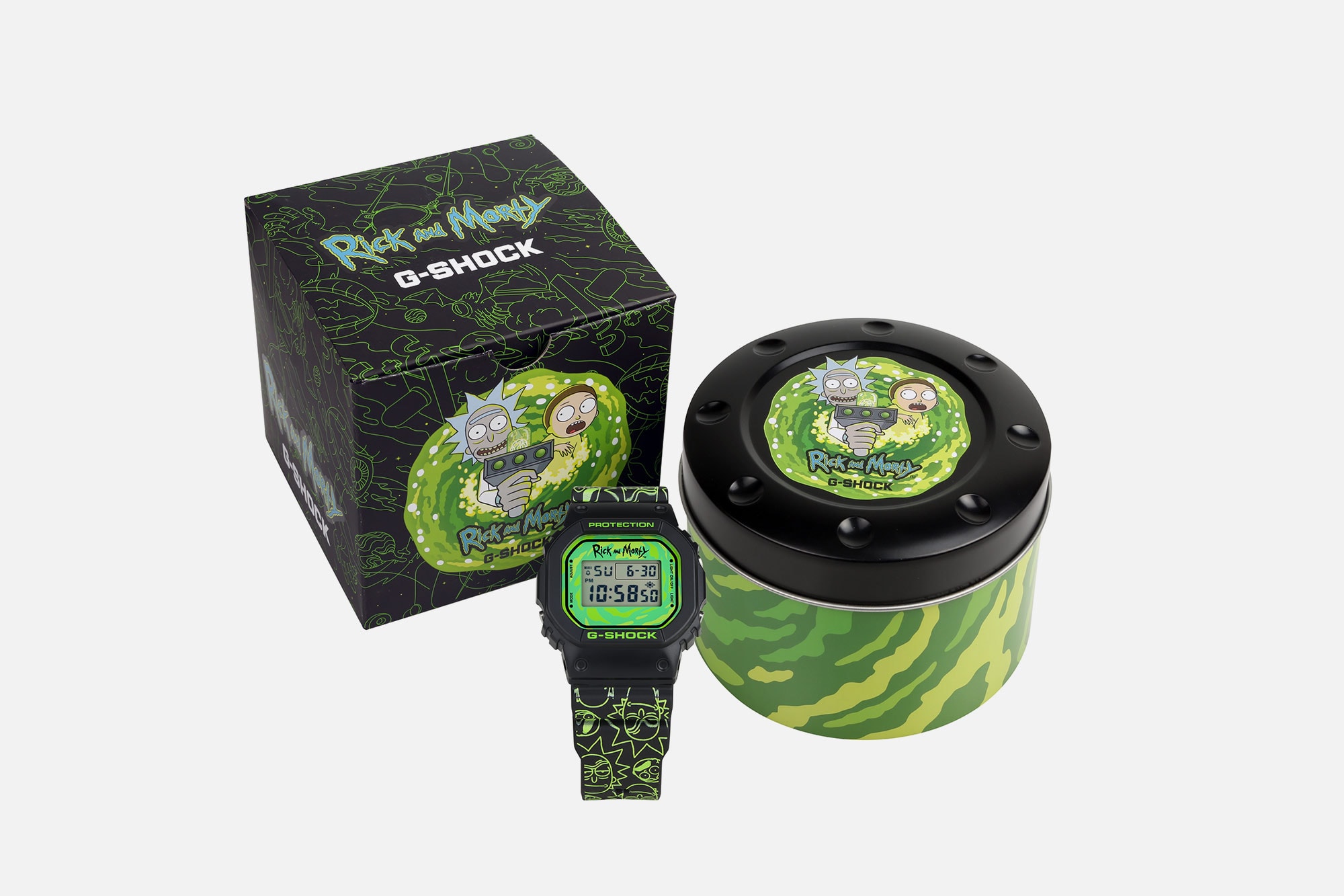 Casio / Rick et Morty : La nouvelle G-Shock en édition limitée
