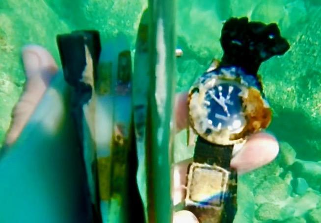 Un propriétaire retrouve sa montre Rolex perdue au fond de l'océan