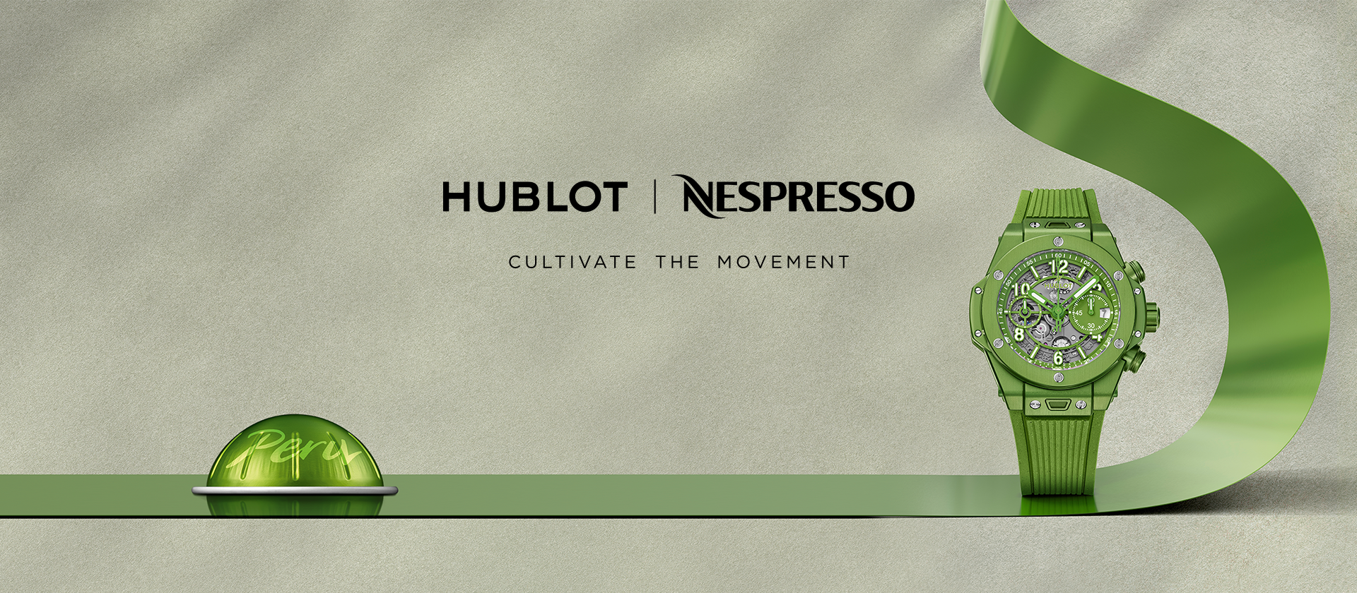 Montre écologique : La fusion inédite de Hublot et Nespresso