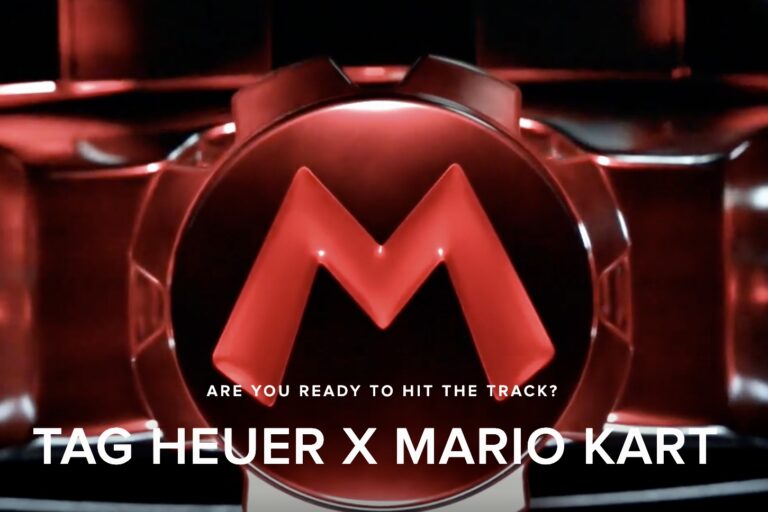 Nintendo et TAG Heuer allient univers ludique et luxe dans une montre Mario Kart