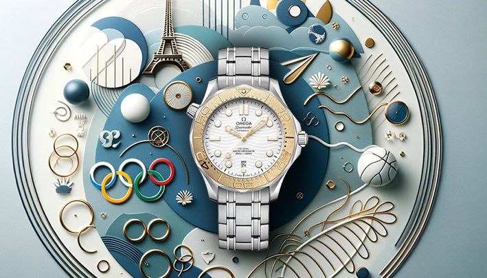 Omega présente la Montre Officielle des Jeux Olympiques de Paris 2024