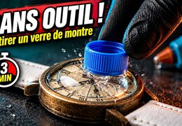 Retirer un verre de montre sans outil : notre nouveau tutoriel vidéo